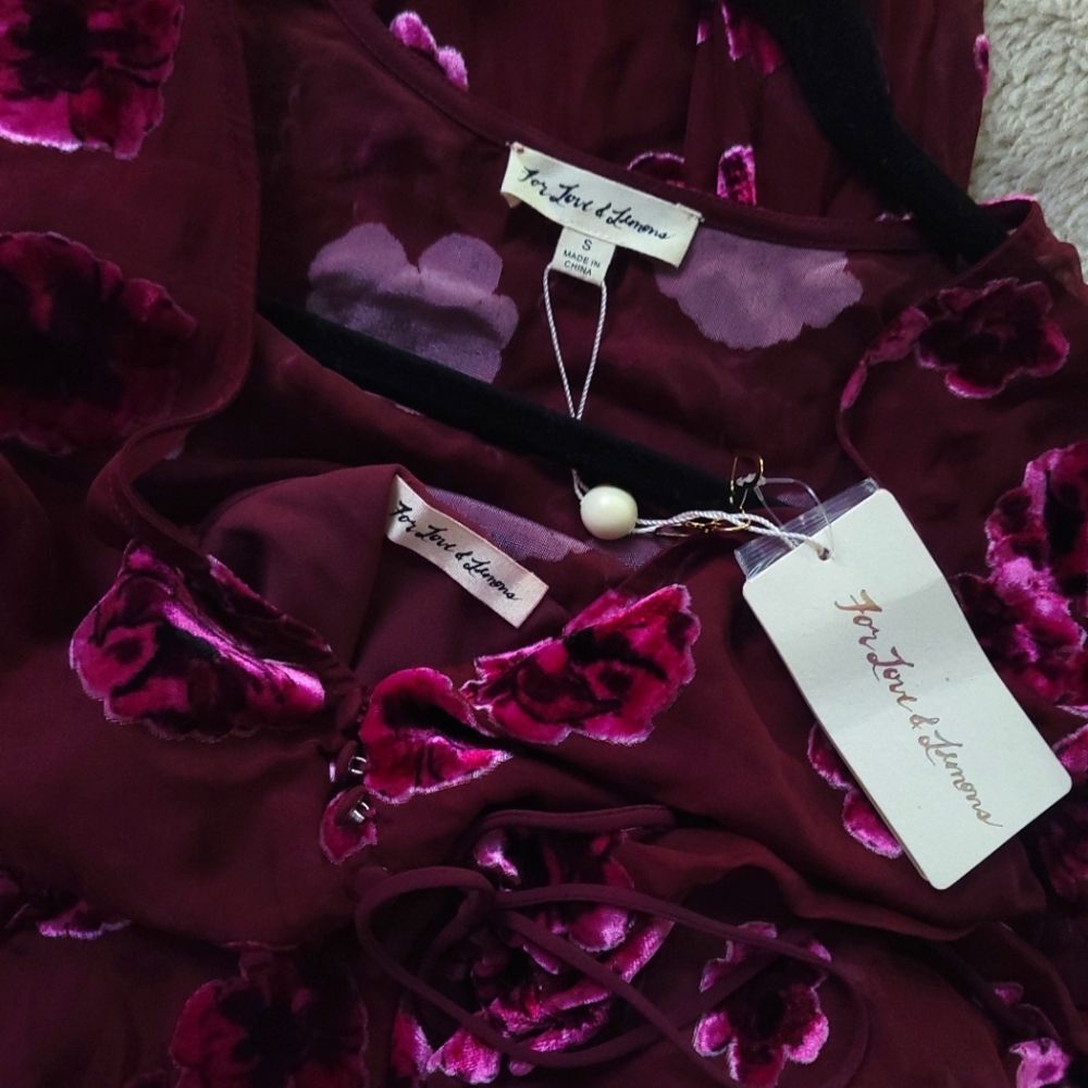 🍒NWT🍒 FOR LOVE & LEMONS 2 PIECE SET